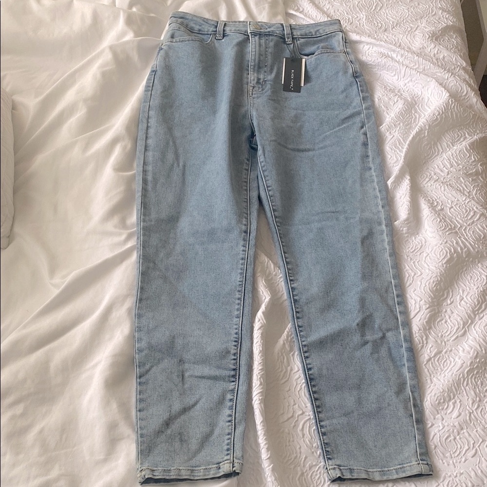 NWT Black Tape_ Blue Straight Leg Jeans